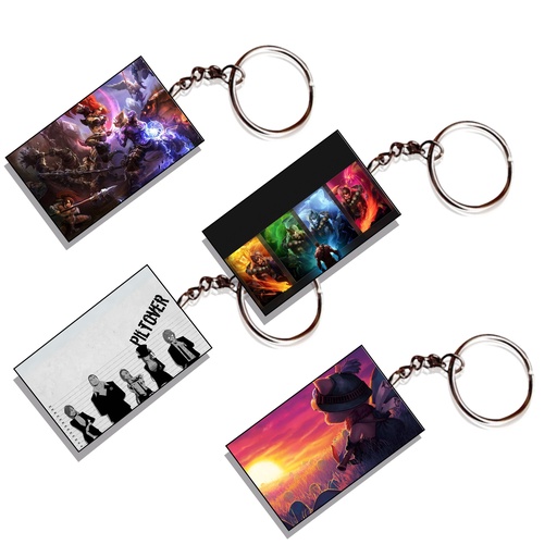 League of legends Printed Keychain (Pack of 4) KC-090